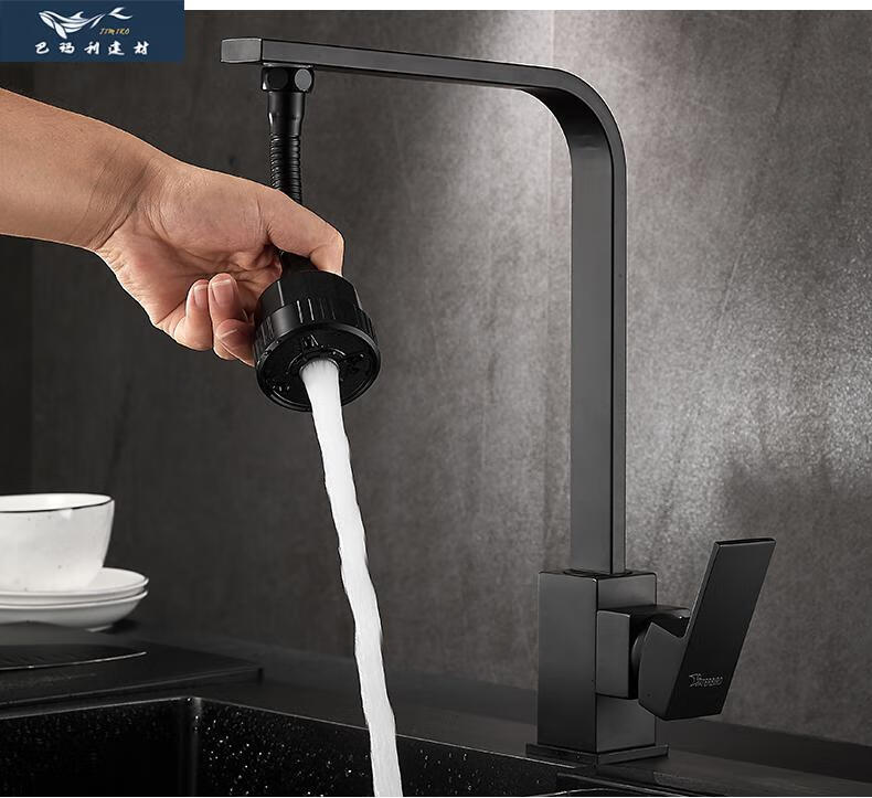 bml万向水龙头水龙头防溅头增压可旋转厨房龙头洗菜盆换万向接龙头