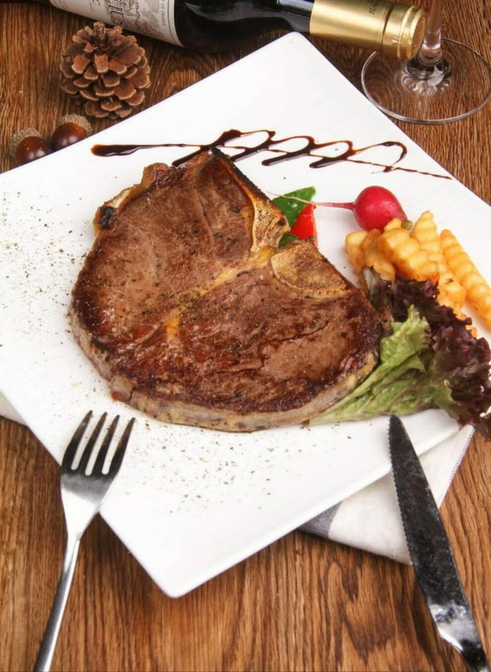 皓月儿童牛排10包家庭西餐生鲜牛肉生牛排清真食品全国