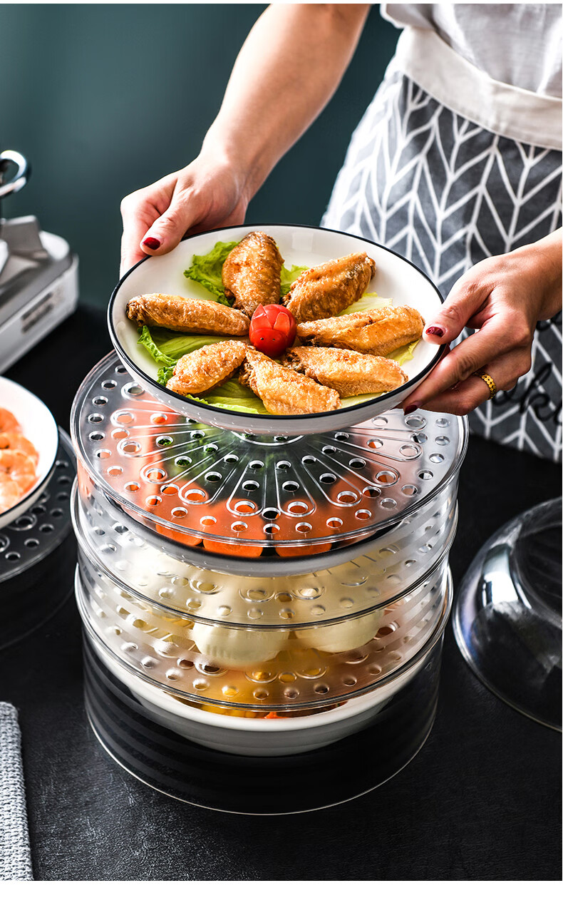 60抖音同款多层保温菜罩家用食物罩保温防尘防蚊蝇虫罩餐桌厨房剩饭