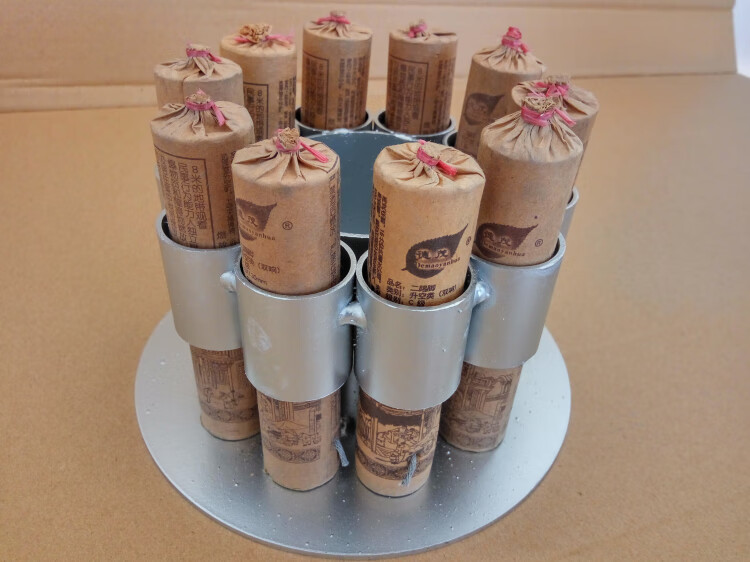 品威适用二踢脚连放器二踢脚子炮两响炮竹鞭炮连放器驱鸟器炮台二踢脚