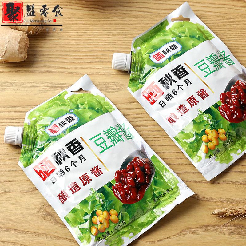 豆瓣酱葱伴侣6月香豆瓣酱炒菜调味拌面沾酱大豆原酿酱豆瓣酱六两袋装8