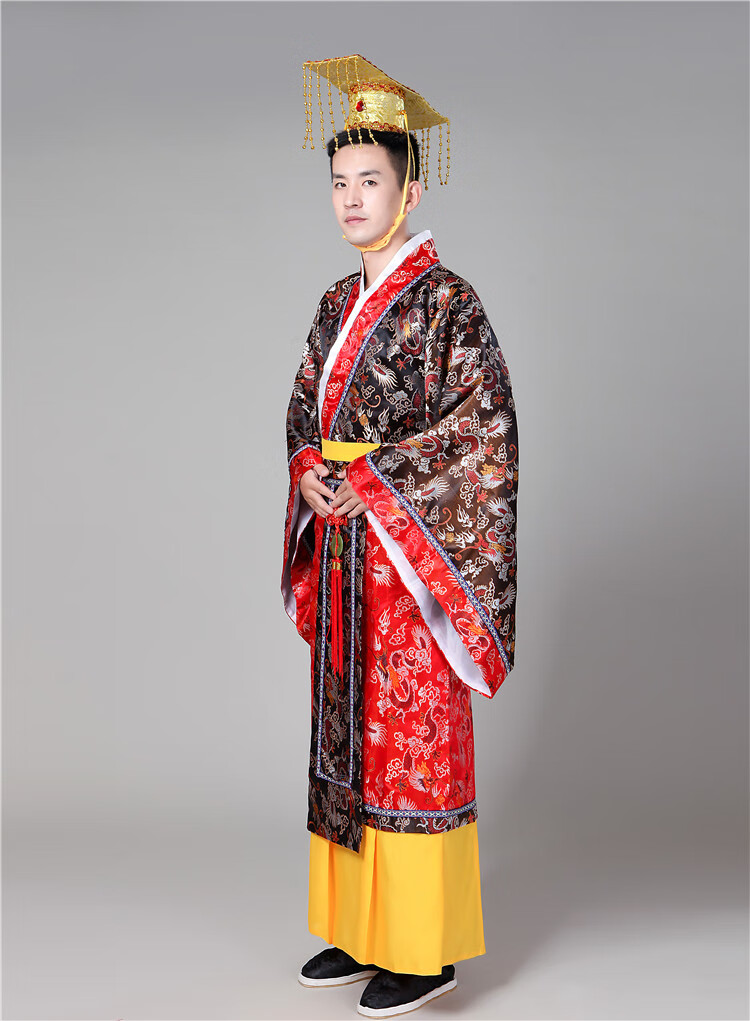 清朝官服古代皇帝龙袍的衣服装古装唐朝男皇上太子秦朝秦王汉武帝楚王