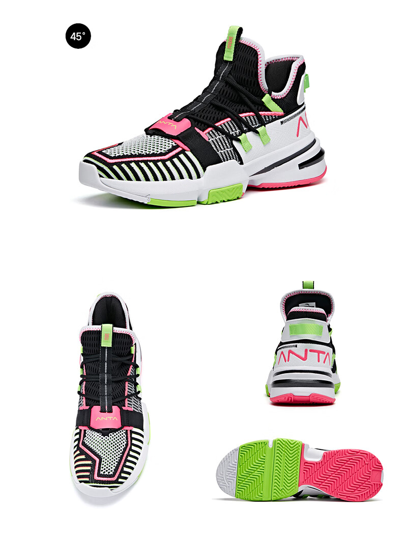 安踏男鞋轻狂1代篮球鞋2020夏季新款实战低帮男球鞋112021609腾讯体育