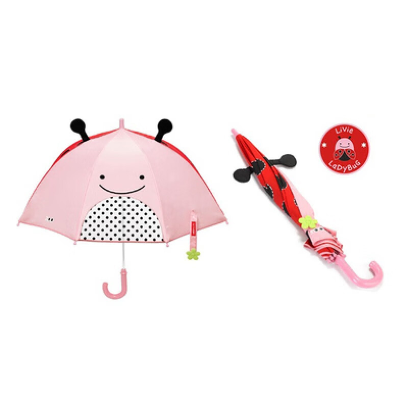 美国skiphop儿童雨伞男女小孩学生两用晴雨伞宝宝卡通长柄遮阳伞长劲