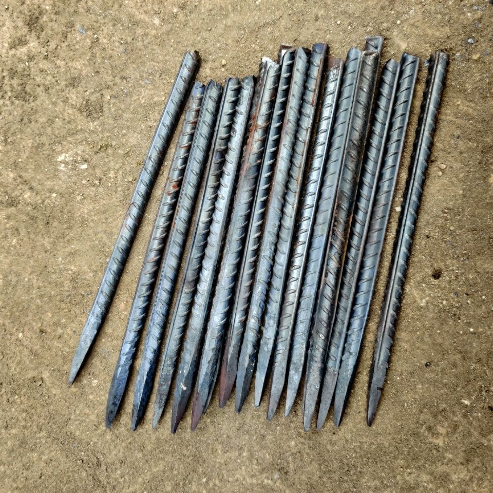 爬树钉爬树辅助钉大钉钢筋钉锻打一头钉钢筋钉手工钢筋钉核桃树钉 10