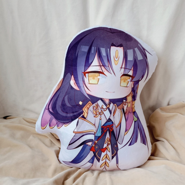 食物语周边抱枕食物语游戏周边抱枕靠垫q版龙井虾仁楚夷花糕扬州炒饭