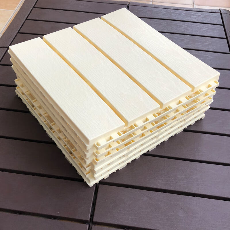 户外地板木塑地板户外阳台露台花园专用防水防腐仿木款式塑料拼接地板