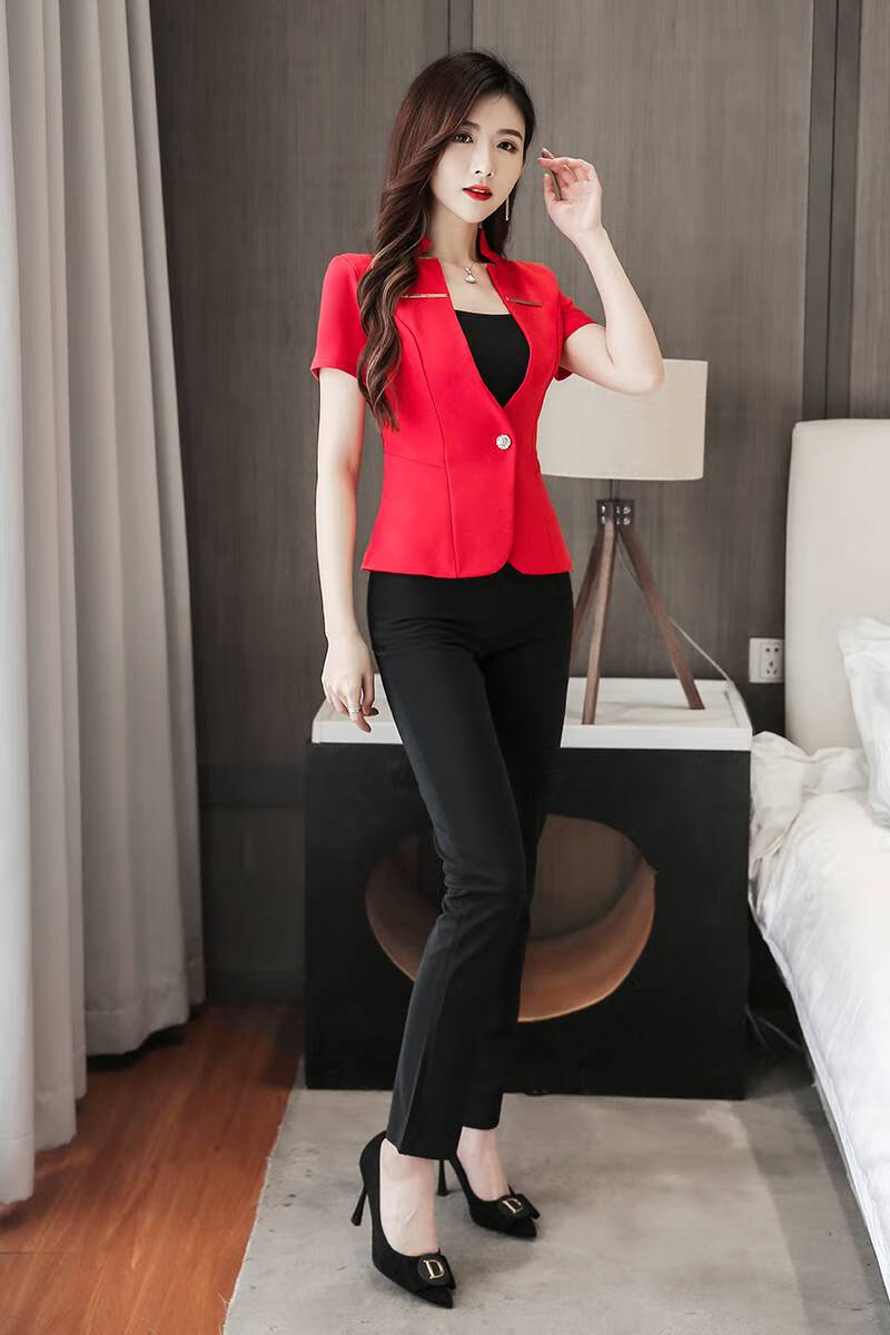 按摩师工作服前台足浴技师女沐足工衣春夏新款美容院足疗店养生足疗店