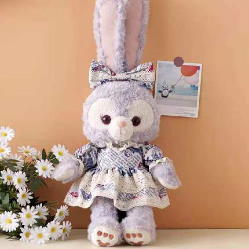 上海迪士尼代购星黛露stellalou兔子史黛拉毛绒玩偶芭蕾兔定制款限量