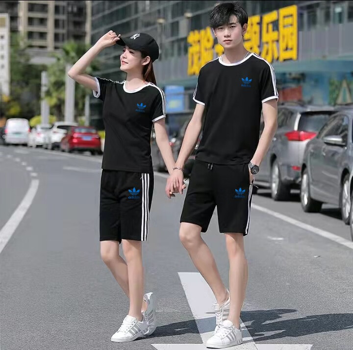 adidas阿迪达斯三叶草体考运动服装体育中考中招考试衣服跑步初三女