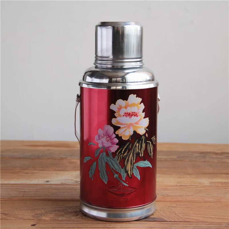 老式复古保温瓶 荆江牌老式热水瓶暖水瓶保温瓶复古怀旧摆件茶壶奶茶