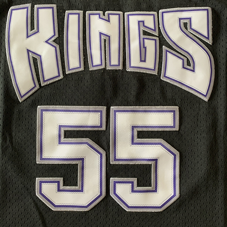 腾讯体育nba专营国王队白巧克力球衣55号威廉姆斯复古韦伯4佩贾16刺绣