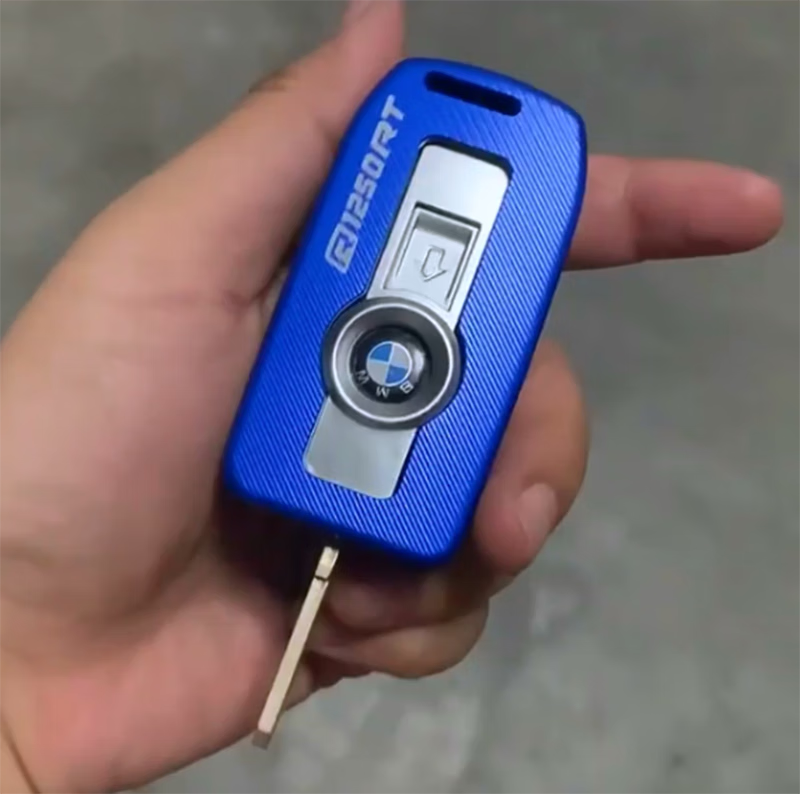 适用于宝马摩托车钥匙套r1250gs adv水鸟c400gt壳750gt扣遥控器 c400