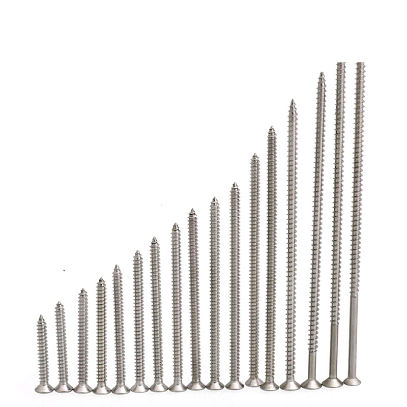 网红自攻螺丝钉加长尖头丝开关插座面板安装快丝十字305070150mmm4x