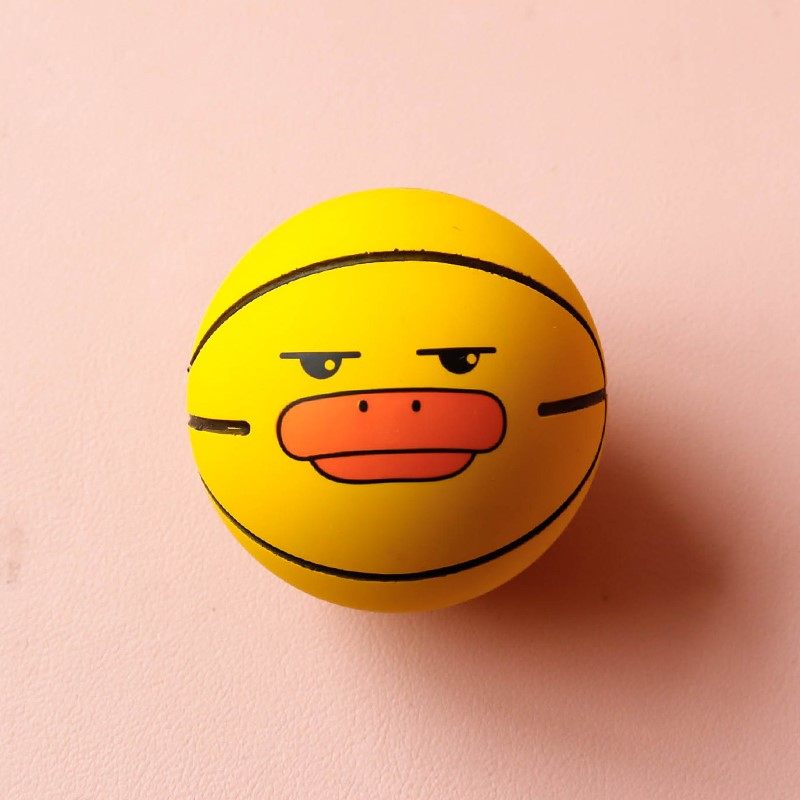 儿童迷你小篮球拍拍皮球幼儿园婴儿宝宝弹力球宠物狗玩具男孩解压粉色