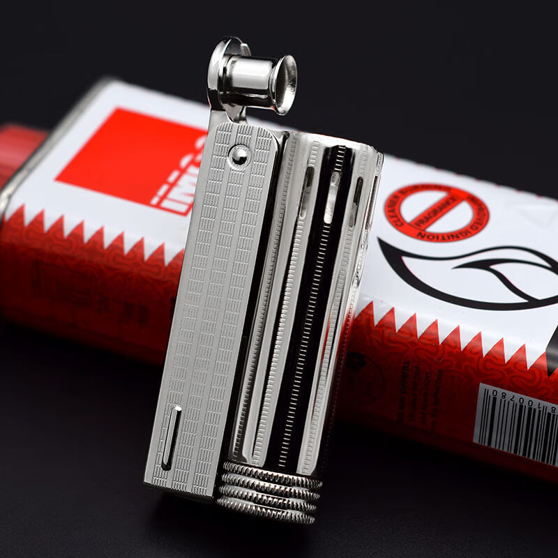 奥地利打火机原装imco爱酷煤油打火机6600不锈钢老式防风复古加油机