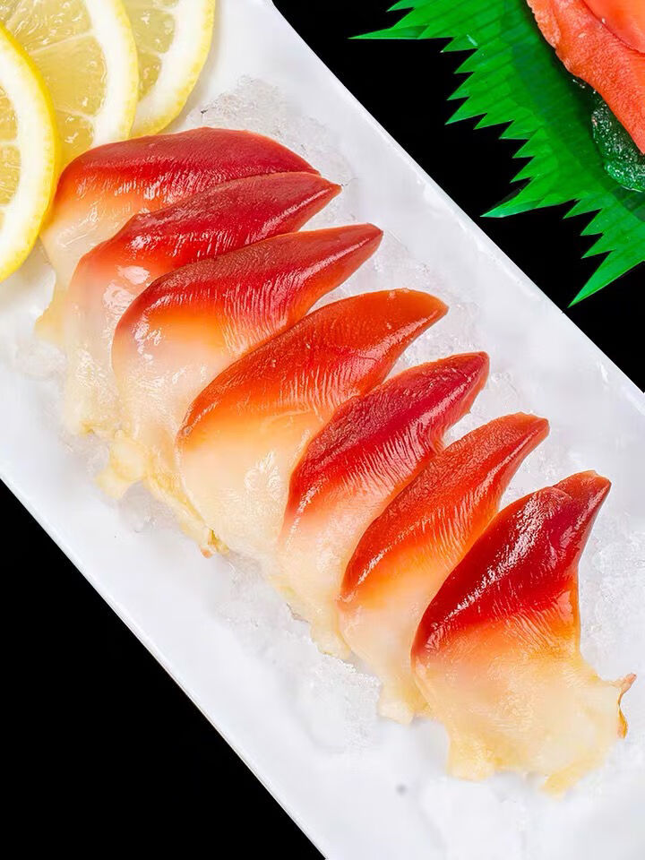 加拿大北极贝刺身大号新鲜生即食去内脏冷冻冰鲜海鲜 3瓶刺身鲜露30包