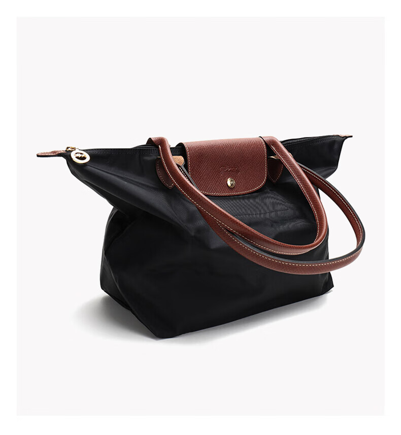 longchamp珑骧女包中号尼龙饺子包防水可折叠手提单肩包l2605619小号