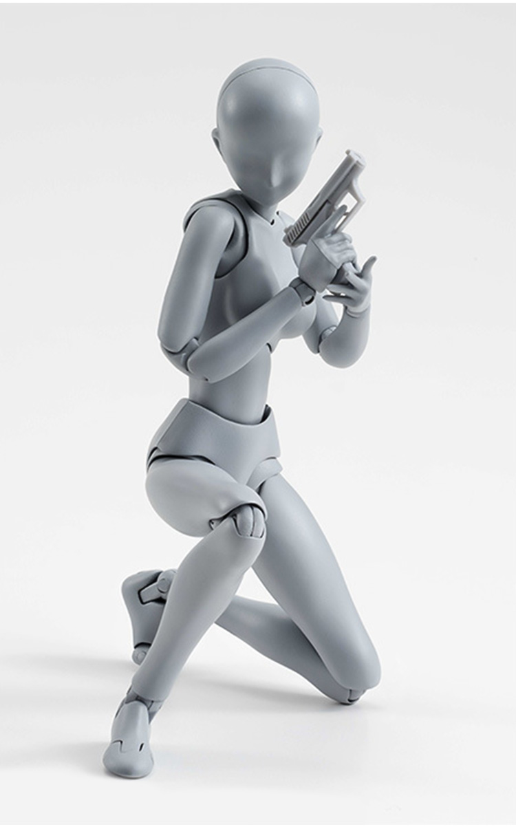 pofi无限人偶 素体人体模型关节可动男女人偶系列美术素描绘画写生