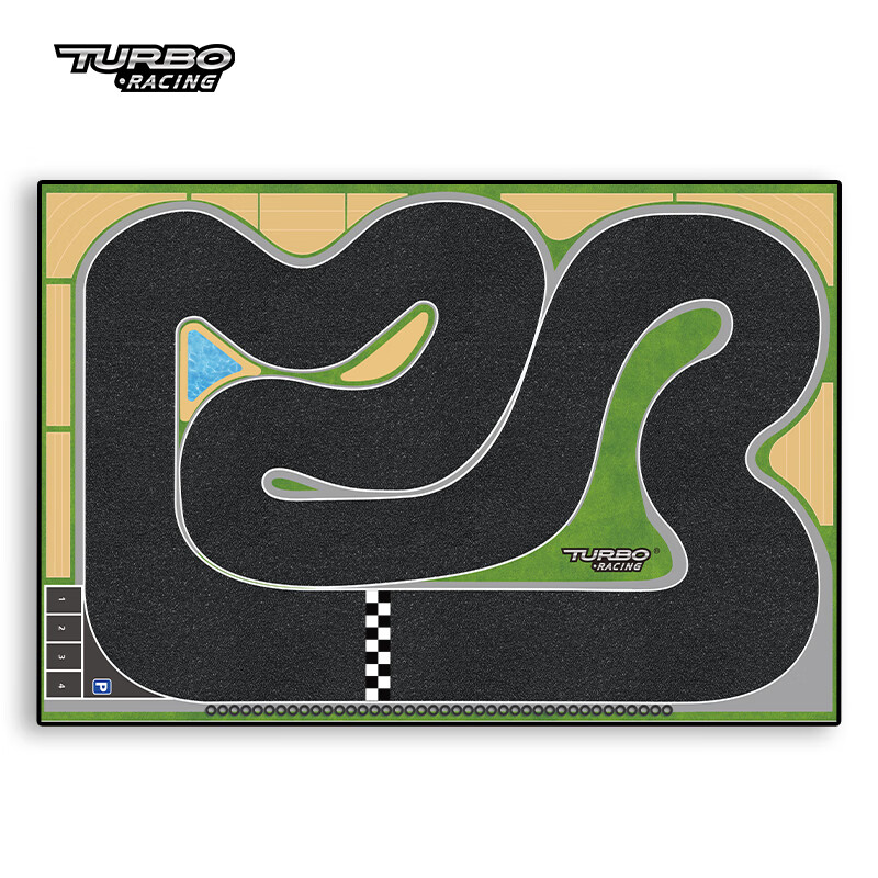 神孩子turbo racing遥控车赛道 turbo racing 1:76迷你遥控车 场景