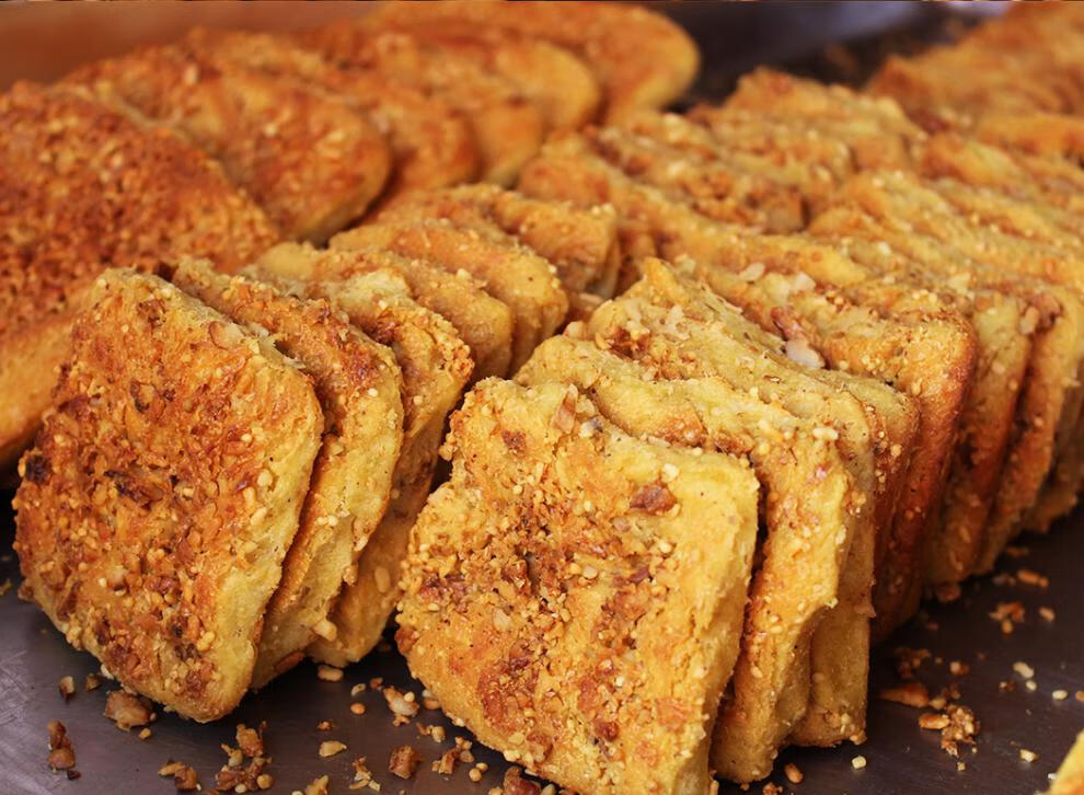 宁强核桃馍 450g 宁强核桃馍陕西汉中特色小吃核桃饼手工核桃花生馍现