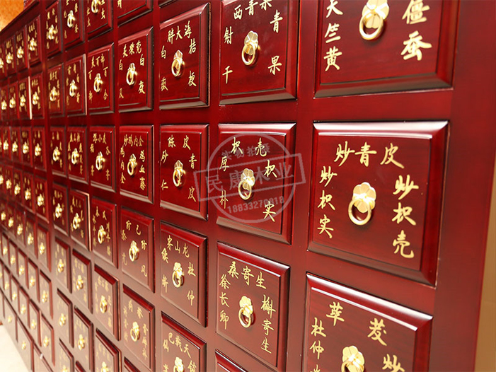 中药柜药名标签 中药柜名字贴药名标签 金色镂空斗谱贴 不干胶贴纸