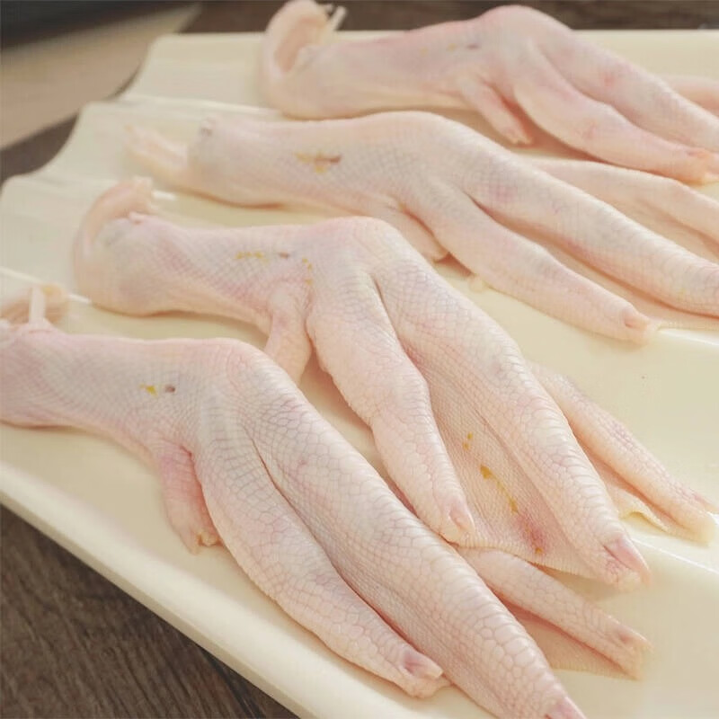 新鲜冷冻生鸭爪冰鲜生鲜鸭掌4斤装