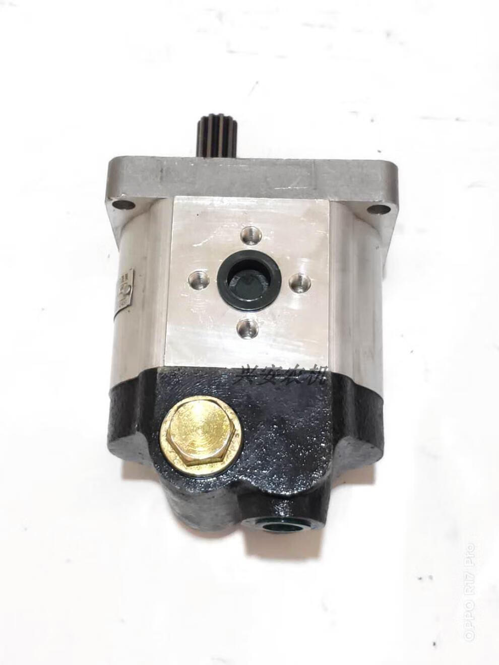 农资拖拉机改装配件专用转向助力方向恒流溢流液压齿轮泵 306扁右恒流