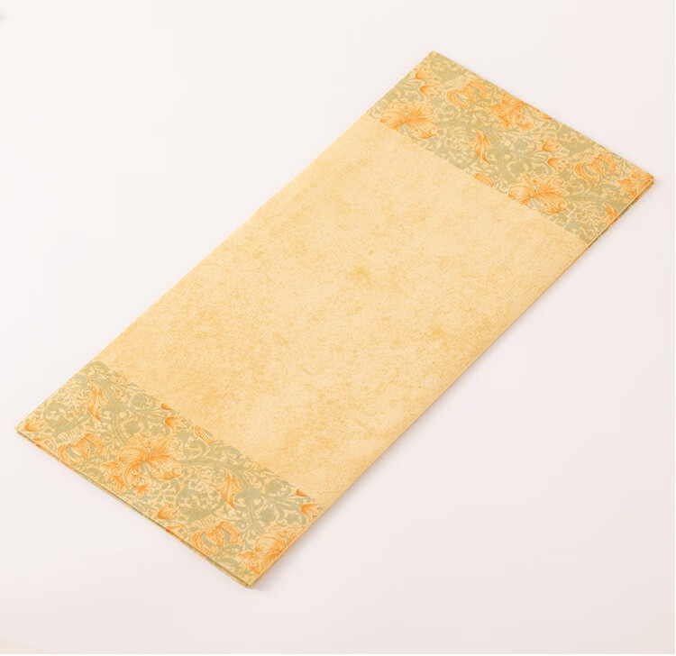 迦南歌基古风花笺半生熟一笔笺宣纸印花蜡染仿古信笺薛涛笺小楷纸米