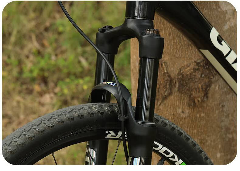 山地车前叉气叉乐百客山地自行车前叉避震器26吋线控器减震气叉单车油