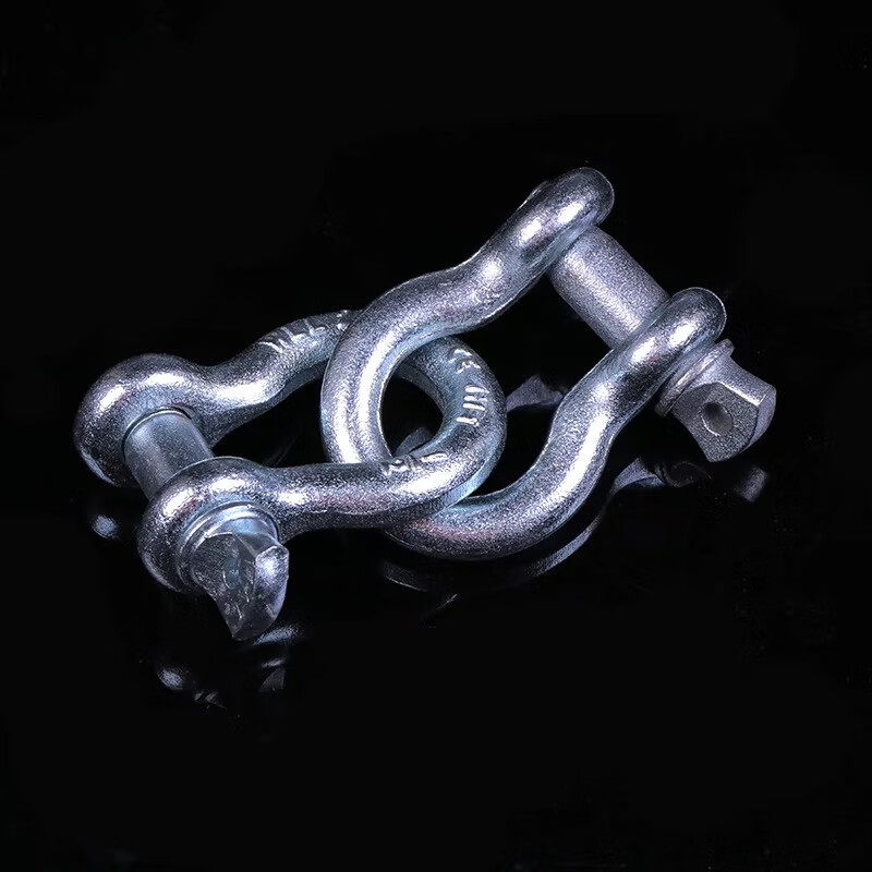 209美式弓形卸扣 马蒂型卸扣吊环卡扣起重工具连接器吊钩吊耳起重 55t