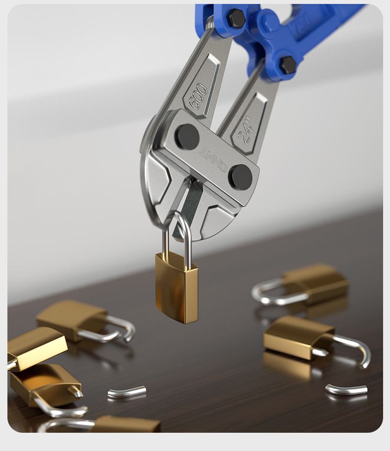 正泰剪刀钢筋剪剪锁钢丝铁丝大钳子大力破坏鹰嘴剪刀剪子省力断线钳秒