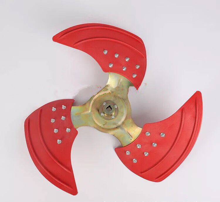 冷风机风叶水冷空调风叶塑料风叶铁三叶环保空调风叶直径59024孔尼龙9