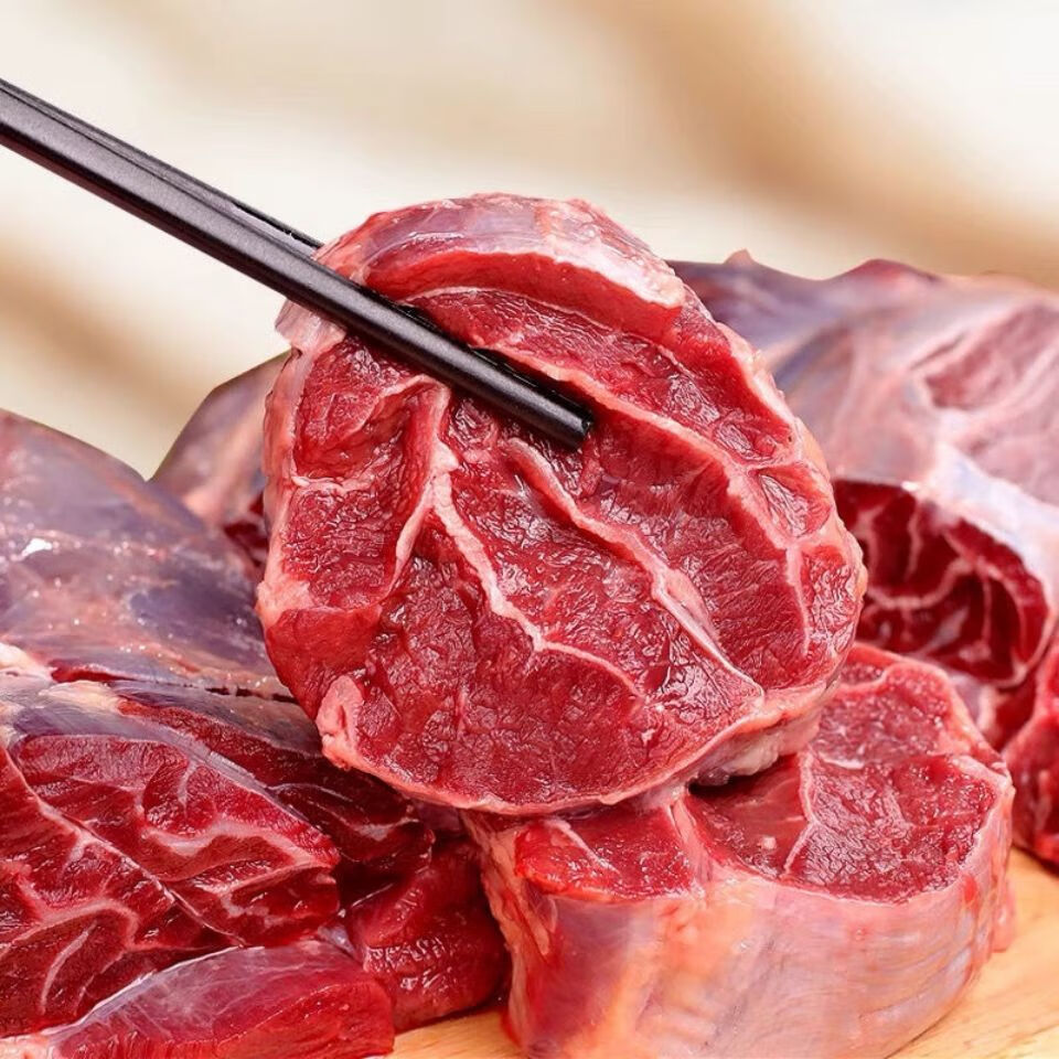 新鲜原切黄牛里脊小里脊散养牛肉原切不调理现宰真空包装发货 10斤