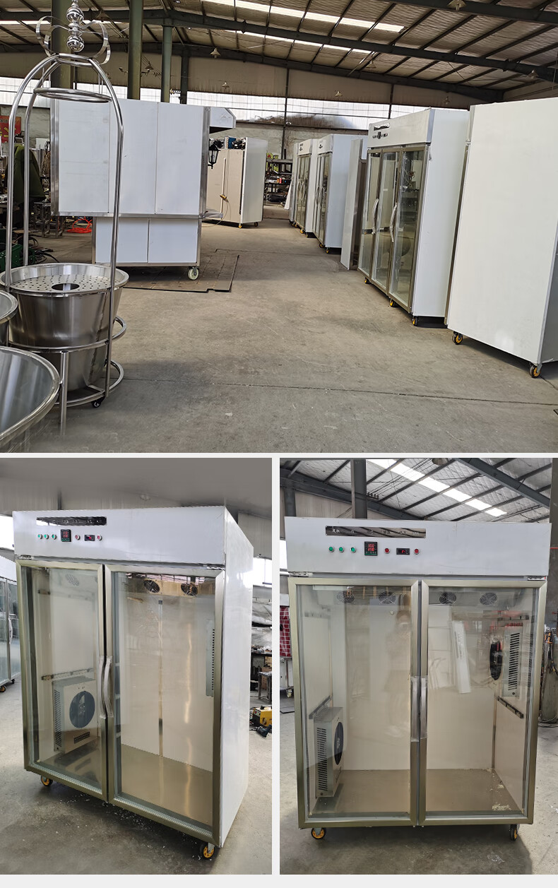 新款北京烤鸭晾鸭柜风干冷烧鸭机保鲜柜挂鸭胚冷藏排酸展示柜除湿烘干