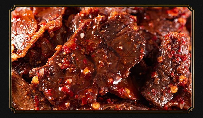 无辣不欢香辣牛肉片360g孕妇可食湖南特产麻辣无添加黄牛肉真空小吃