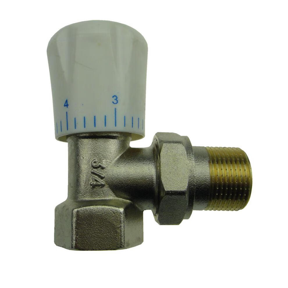 ppr温控阀直式角式暖气片用阀门铜阀散热器4分6分6分角式温控阀