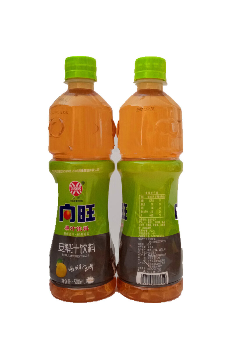 迁西向旺安梨汁塑料瓶装酸梨压榨果汁饮料河北唐山特产 15瓶装