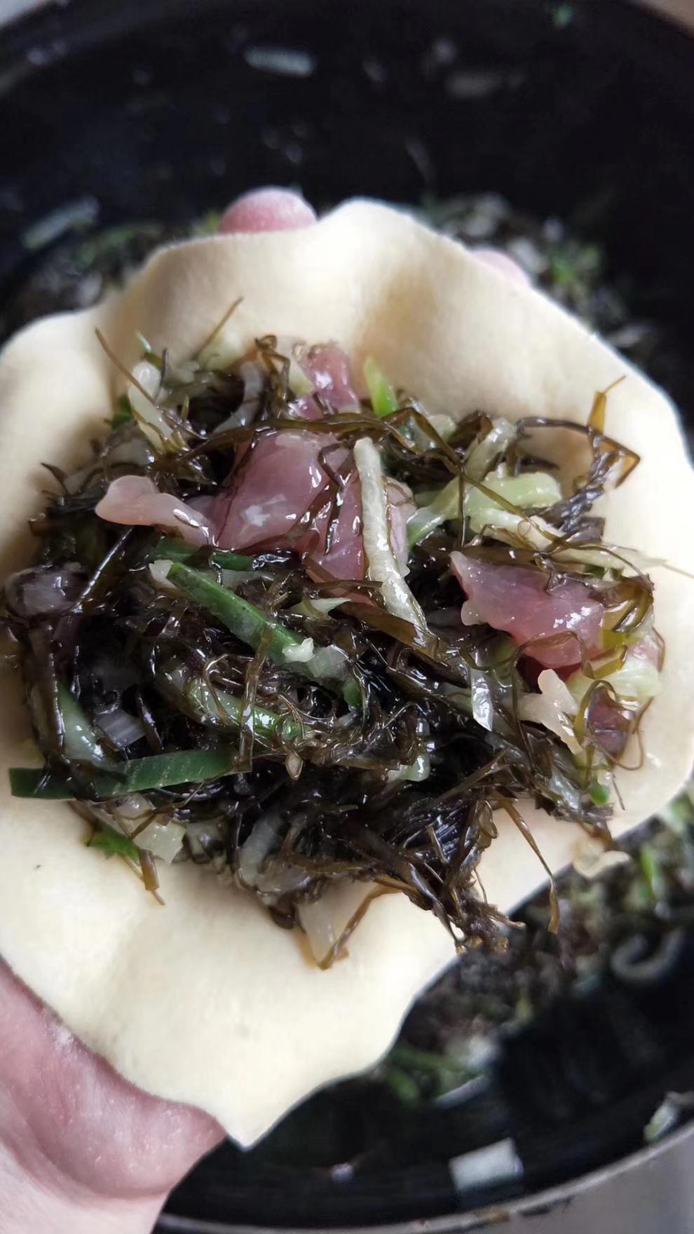 5折 大连庄河海麻线 新鲜冷冻海麻线包子陷 下锅烂海菜 紫菜 原味