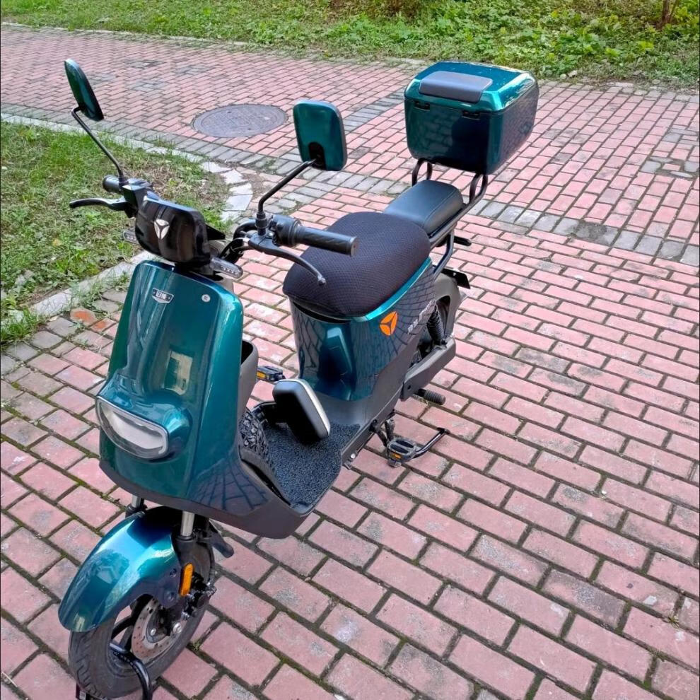 雅迪dm6电动车带尾箱适用于de1de3de8dm6dt6dq6dv6dt5专车色尾箱后备