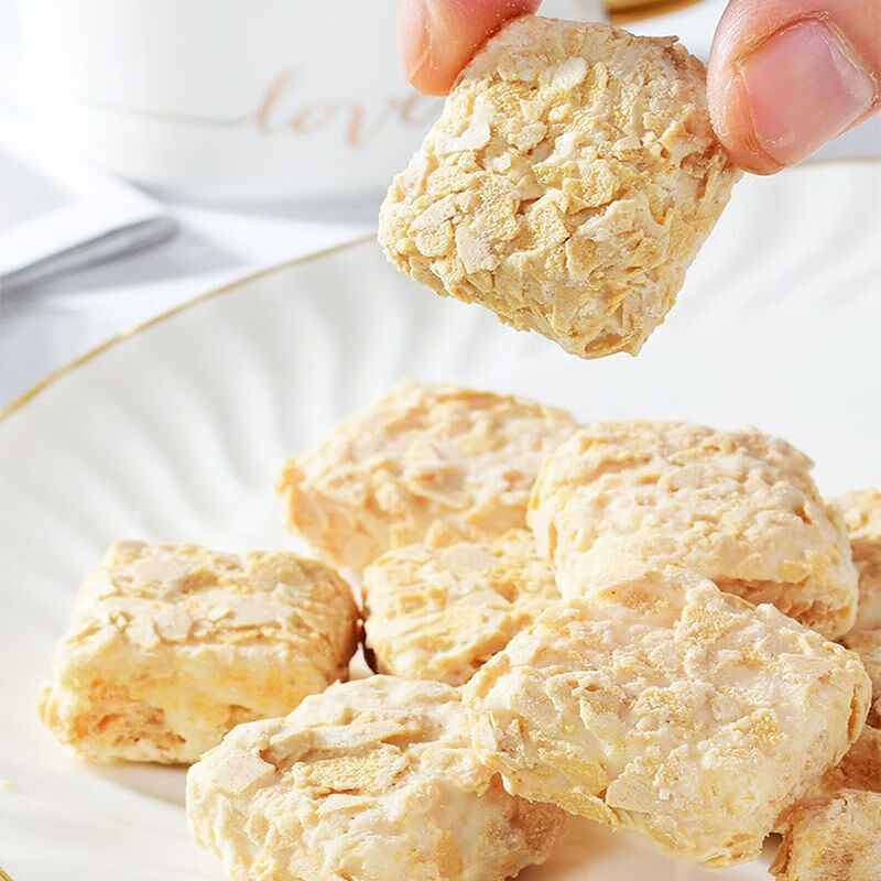 阿萨郊燕麦牛奶酥燕麦巧克力酥小小吃过年糖果儿童涂层