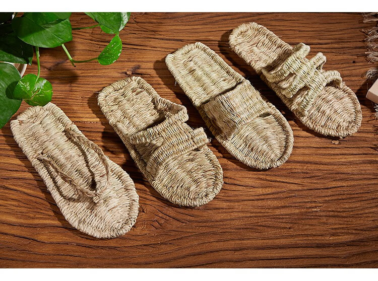 纯手工草鞋甘谷麻鞋复古草鞋男女士舞台表演道具汗脚夏季系带麻凉鞋