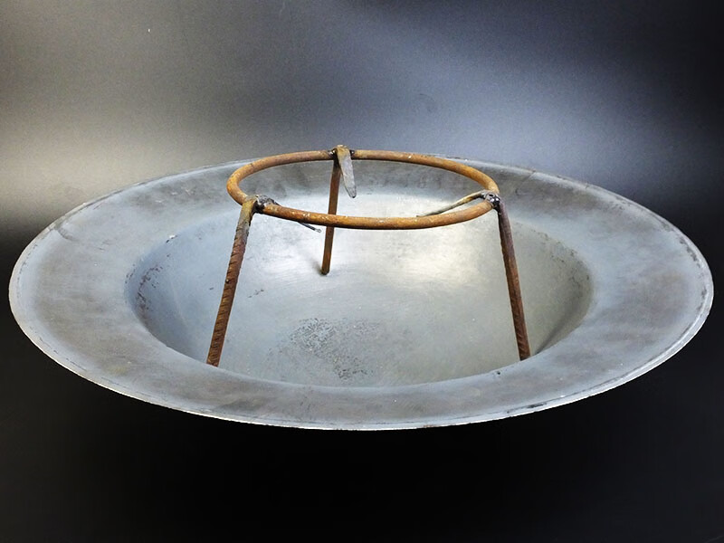 老式碳火盆家用取暖木炭室内烤火炉冬季炭火盆铸铁盆烧烤炉煮茶火盆