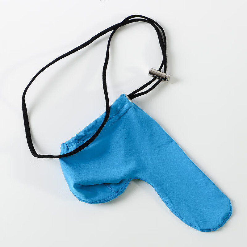 男士情趣内衣 性感内裤丁字裤裤吊环套环激情诱惑成人用品 橙色 均码