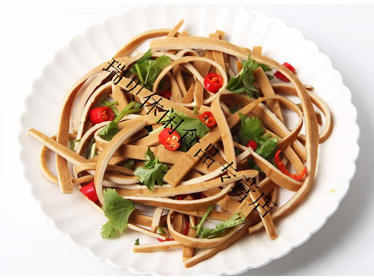 四川广安特产新鲜岳池牛皮豆干火锅卤薄豆腐干重庆烧烤食材1袋x3张共3