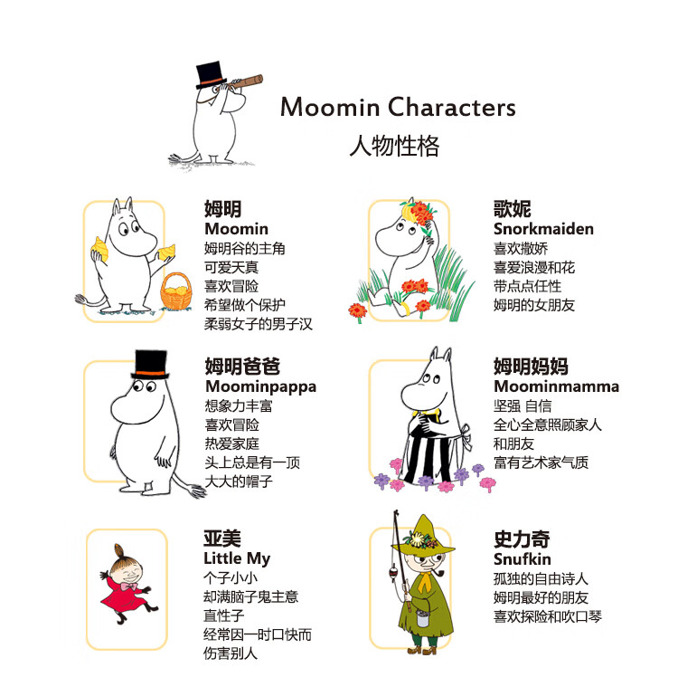 姆明夜灯 芬兰moomin姆明led硅胶台灯充电床头小夜灯遥控卧室灯送女友