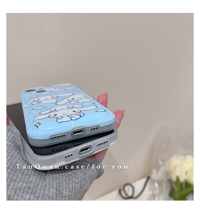 名创优品miniso玉桂狗手机壳商城同款可爱超萌卡通适用iphone13promax