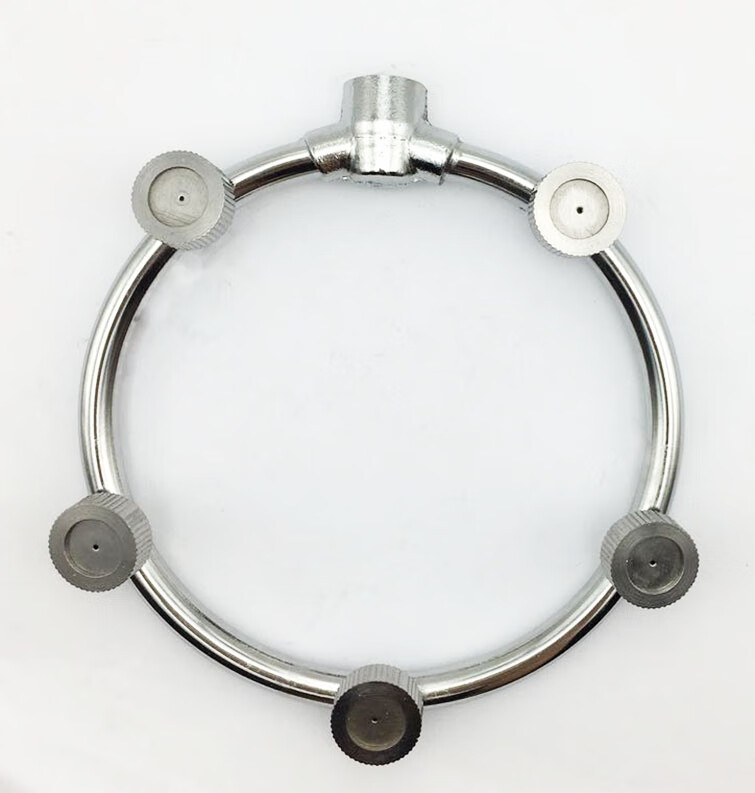 农用泵打药涂白喷头圆形环形c型6喷4孔缺口果树葡萄高压喷雾器2眼