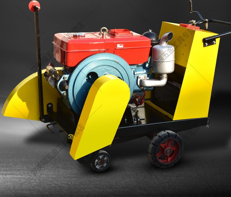 柴油马路切割机 混凝土路面水泥地面电动割缝机切割机道路修整割槽机