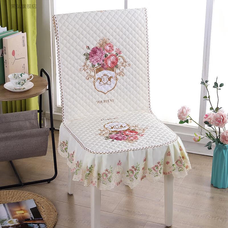 餐椅座套餐桌椅子套罩桌布布艺餐椅垫套装靠背坐垫一连体高档凳子套罩